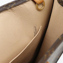 LOUIS VUITTON Monogram Sac Plat handtas M51140 LV Auth ka4380-10