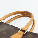 LOUIS VUITTON Monogram Sac Plat handtas M51140 LV Auth ka4380-8