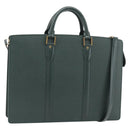 LOUIS VUITTON Taiga Porte Documents Rozan Bag Epicea M30054 LV Auth ka4381-1