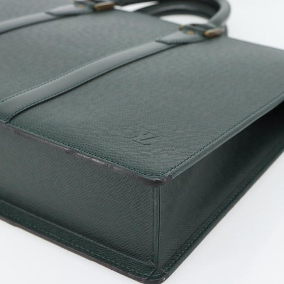 LOUIS VUITTON Taiga Porte Documents Rozan Bag Epicea M30054 LV Auth ka4381