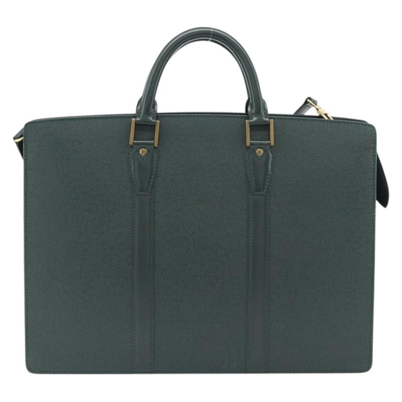 LOUIS VUITTON Taiga Porte Documents Rozan Bag Epicea M30054 LV Auth ka4381