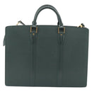 LOUIS VUITTON Taiga Porte Documents Rozan Bag Epicea M30054 LV Auth ka4381-3