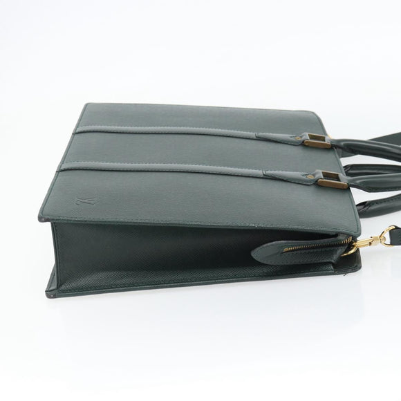 LOUIS VUITTON Taiga Porte Documents Rozan Bag Epicea M30054 LV Auth ka4381
