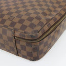 LOUIS VUITTON Damier Ebene Porto Ordinatur Sabana Bag 2way N58020 Auth ka4382-9