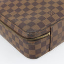 LOUIS VUITTON Damier Ebene Porto Ordinatur Sabana Bag 2way N58020 Auth ka4382-14