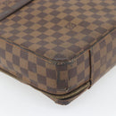 LOUIS VUITTON Damier Ebene Porto Ordinatur Sabana Bag 2way N58020 Auth ka4382-16