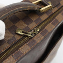 LOUIS VUITTON Damier Ebene Porto Ordinatur Sabana Bag 2way N58020 Auth ka4382-10