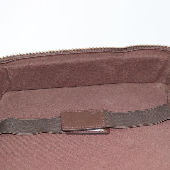 LOUIS VUITTON Damier Ebene Porto Ordinatur Sabana Bag 2way N58020 Auth ka4382