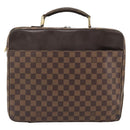LOUIS VUITTON Damier Ebene Porto Ordinatur Sabana Bag 2way N58020 Auth ka4382-13