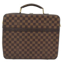 LOUIS VUITTON Damier Ebene Porto Ordinatur Sabana Bag 2way N58020 Auth ka4382-2