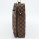 LOUIS VUITTON Damier Ebene Porto Ordinatur Sabana Bag 2way N58020 Auth ka4382-4