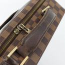 LOUIS VUITTON Damier Ebene Porto Ordinatur Sabana Bag 2way N58020 Auth ka4382-7