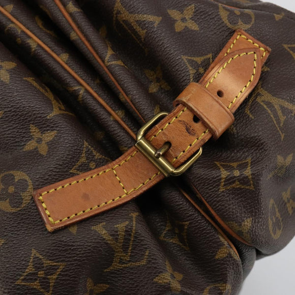 LOUIS VUITTON Monogram Saumur 35 Shoulder Bag M42254 LV Auth ka4390