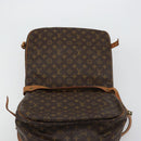 LOUIS VUITTON Monogram Saumur 35 Shoulder Bag M42254 LV Auth ka4390-9