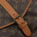 LOUIS VUITTON Monogram Saumur 35 Shoulder Bag M42254 LV Auth ka4390-22