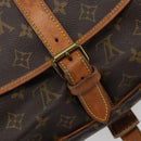 LOUIS VUITTON Monogram Saumur 35 Shoulder Bag M42254 LV Auth ka4390-28
