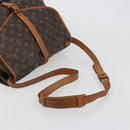 LOUIS VUITTON Monogram Saumur 35 Shoulder Bag M42254 LV Auth ka4390-7