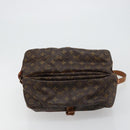LOUIS VUITTON Monogram Saumur 35 Shoulder Bag M42254 LV Auth ka4390-5