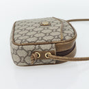 GUCCI GG Plus Supreme Schultertasche PVC Beige Gold Auth ka4394-4