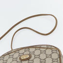 GUCCI GG Plus Supreme Schultertasche PVC Beige Gold Auth ka4394-14