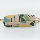 BURBERRY Shoulder Bag Leather Beige Gold Auth ka4396A-10