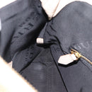 BURBERRY Shoulder Bag Leather Beige Gold Auth ka4396A-20