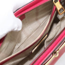 GUCCI Horsebit Handtas Lakleer 2-wegs Roze Goud 371925 Auth ka4397A-22