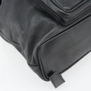GUCCI Bamboo Rucksack Leder Schwarz Gold 003 2034 0030 Auth ka4402-16