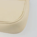 GUCCI Chain Soho Shoulder Bag Leather Outlet White Gold 536224 Auth ka4403A-16