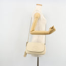 GUCCI Chain Soho Shoulder Bag Leather Outlet White Gold 536224 Auth ka4403A-23