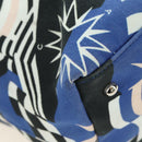CHANEL La Pauza Hand Bag Canvas Leather 2way Blue Silver CC Auth ka4406SM-12