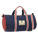 GUCCI Hand Bag Nylon 2way Navy Red 189657 Auth ka4408-1