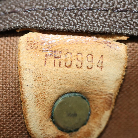 LOUIS VUITTON Monogram Keepall Bandouliere 55 Boston Bag M41414 LV Auth ka441