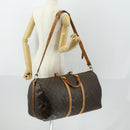 LOUIS VUITTON Monogram Keepall Bandouliere 55 Boston Bag M41414 LV Auth ka441-24