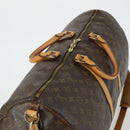 LOUIS VUITTON Monogram Keepall Bandouliere 55 Boston Bag M41414 LV Auth ka441-6