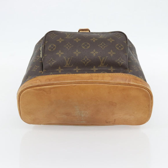 LOUIS VUITTON Monogram Montsouris GM Backpack M51135 LV Auth ka4411