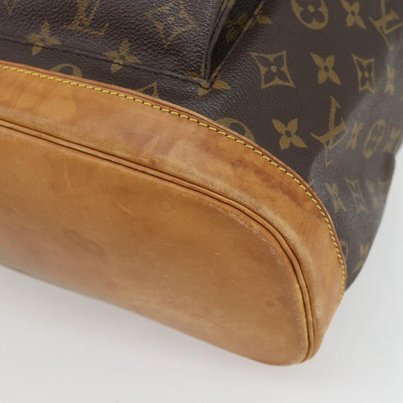LOUIS VUITTON Monogram Montsouris GM Backpack M51135 LV Auth ka4411