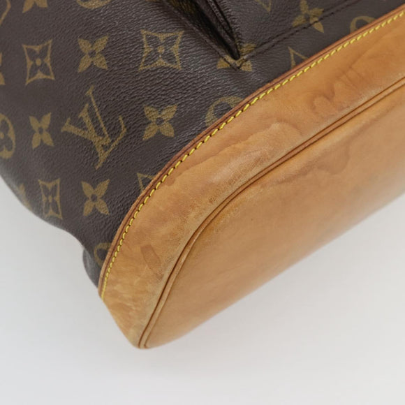 LOUIS VUITTON Monogram Montsouris GM Backpack M51135 LV Auth ka4411