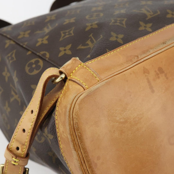 LOUIS VUITTON Monogram Montsouris GM Backpack M51135 LV Auth ka4411