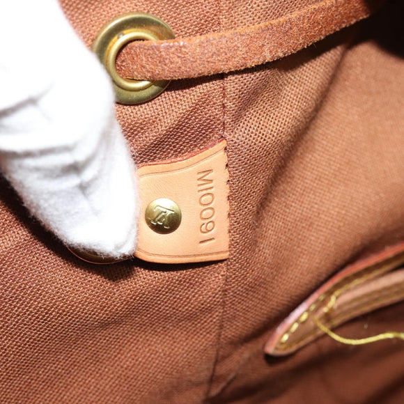 LOUIS VUITTON Monogram Montsouris GM Backpack M51135 LV Auth ka4411