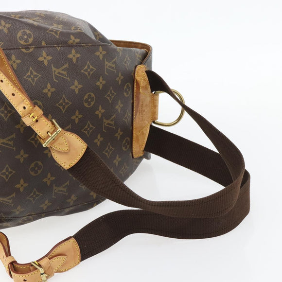 LOUIS VUITTON Monogram Montsouris GM Backpack M51135 LV Auth ka4411