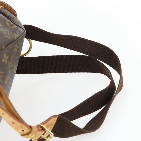 LOUIS VUITTON Monogram Montsouris GM Backpack M51135 LV Auth ka4411