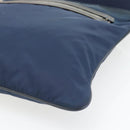 PRADA Shoulder Bag Nylon Navy Silver Auth ka4414A-15