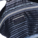 PRADA Shoulder Bag Nylon Navy Silver Auth ka4414A-19