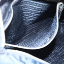 PRADA Shoulder Bag Nylon Navy Silver Auth ka4414A-23