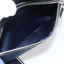 PRADA Shoulder Bag Nylon Navy Silver Auth ka4414A-24