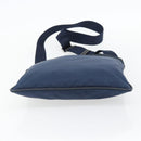 PRADA Shoulder Bag Nylon Navy Silver Auth ka4414A-5