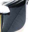 FENDI Bugs Monster Schoudertas Leer Zwart Zilver Auth ka4417M-20