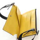 FENDI Bugs Monster Schoudertas Leer Zwart Zilver Auth ka4417M-10