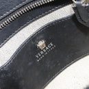 Gianni Versace Hand Bag Leather 2way Multicolor Silver Auth ka4419-18